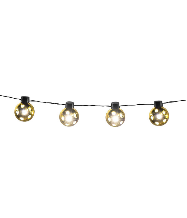Led-lichtsnoer Partybal Goud (140cm)