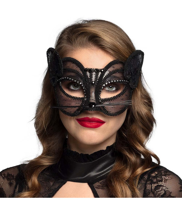 Kanten Oogmasker Kat Deluxe