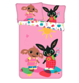 Bing Peuter Dekbedovertrek Roze (100x135cm)