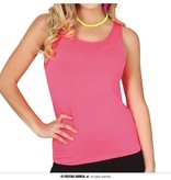 Disco Tanktop Neon Roze