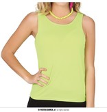 Disco Tanktop Neon Groen