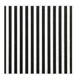 Servetten Zwart/Wit Gestreept (20st)