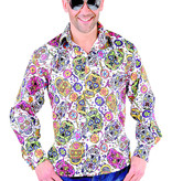 Mexicans Skulls Wit blouse heren