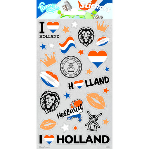 Stickervel Holland