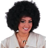 Zwarte Afro Pruik Nina