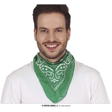 Groen Sjaaltje Zakdoek Denim