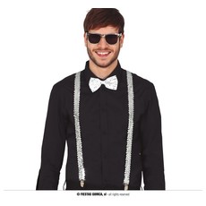 Zilveren Party Accessoire Set