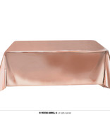 Rosé Gouden Metallic Tafelkleed (137x274)