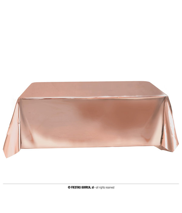 Rosé Gouden Metallic Tafelkleed (137x274)