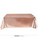 Rosé Gouden Metallic Tafelkleed (137x274)