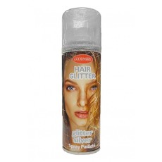 Haarspray glitterzilver 125ml
