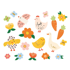 Plaktattoos Pasen (20st)