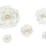 Backdrop ‘Bloemen mix’ Light Cream