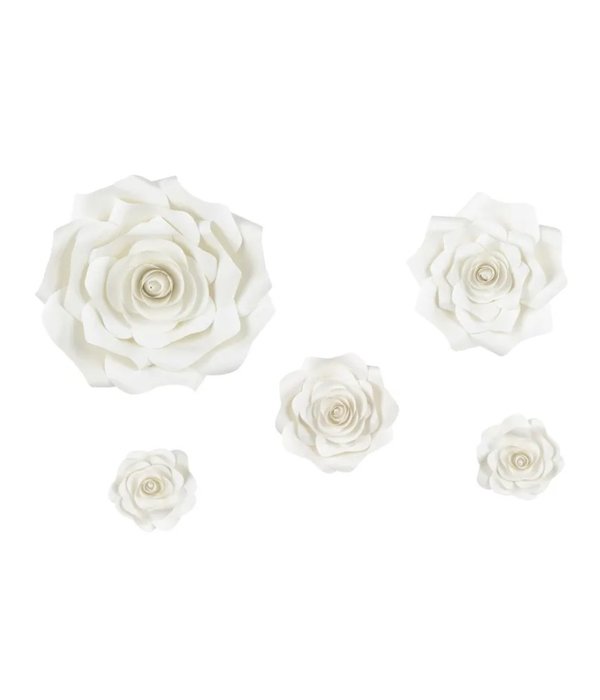 Backdrop ‘Bloemen mix’ Light Cream