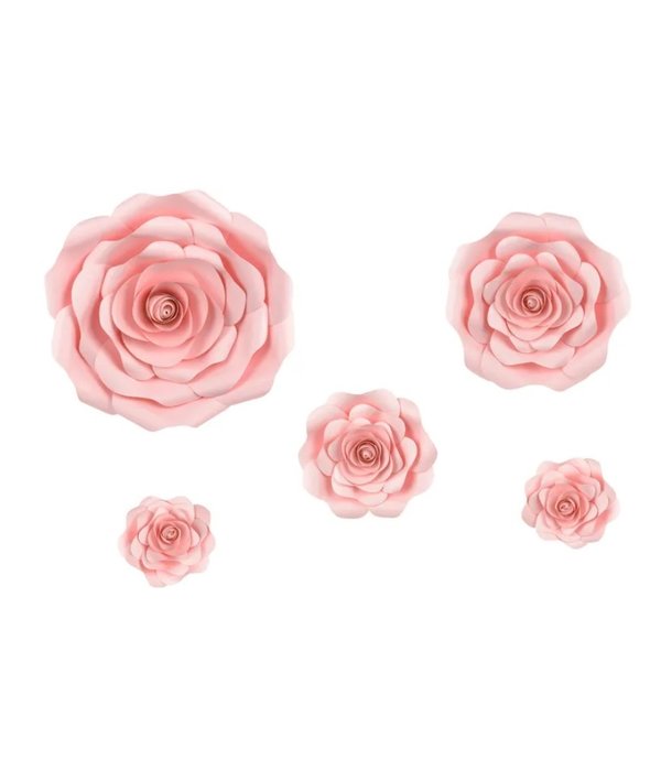 Backdrop ‘Bloemen mix’ Roze