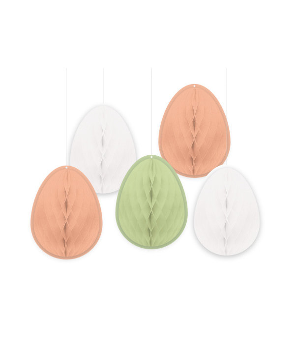 Honeycomb Set Paaseieren (5st)