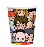 8 Bekers Harry Potter Cartoon (250ml)