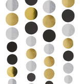 Hangdecoratie Cirkels Goud (4st)