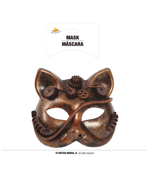 Steampunk Masker Kat Bella