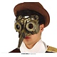 Steampunk Masker Goud Tandwielen