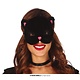 Oogmasker Kat Pluche Zwart/Roze
