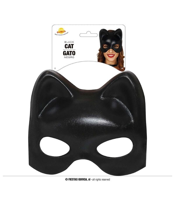 Gezichtsmasker Catwoman Zwart