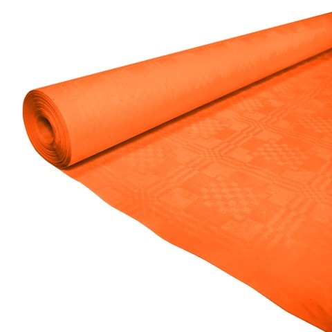 Papieren Tafelkleed Oranje (1,19x8m)