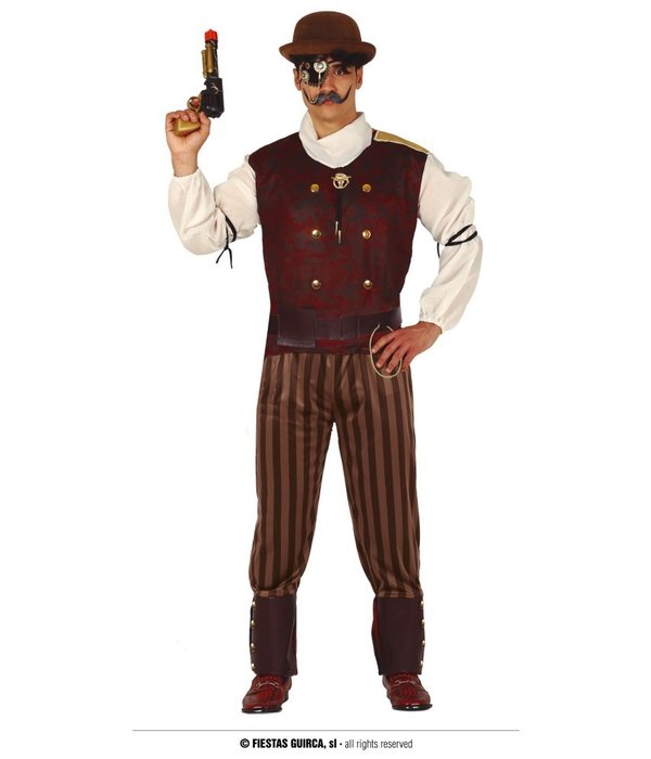 Steampunk Kostuum Man Nathan