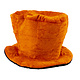 Hoge Hoed Oranje Velours