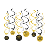 Classy Party Swirls Pensioen (12st)