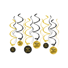 Classy Party Swirls Pensioen (12st)