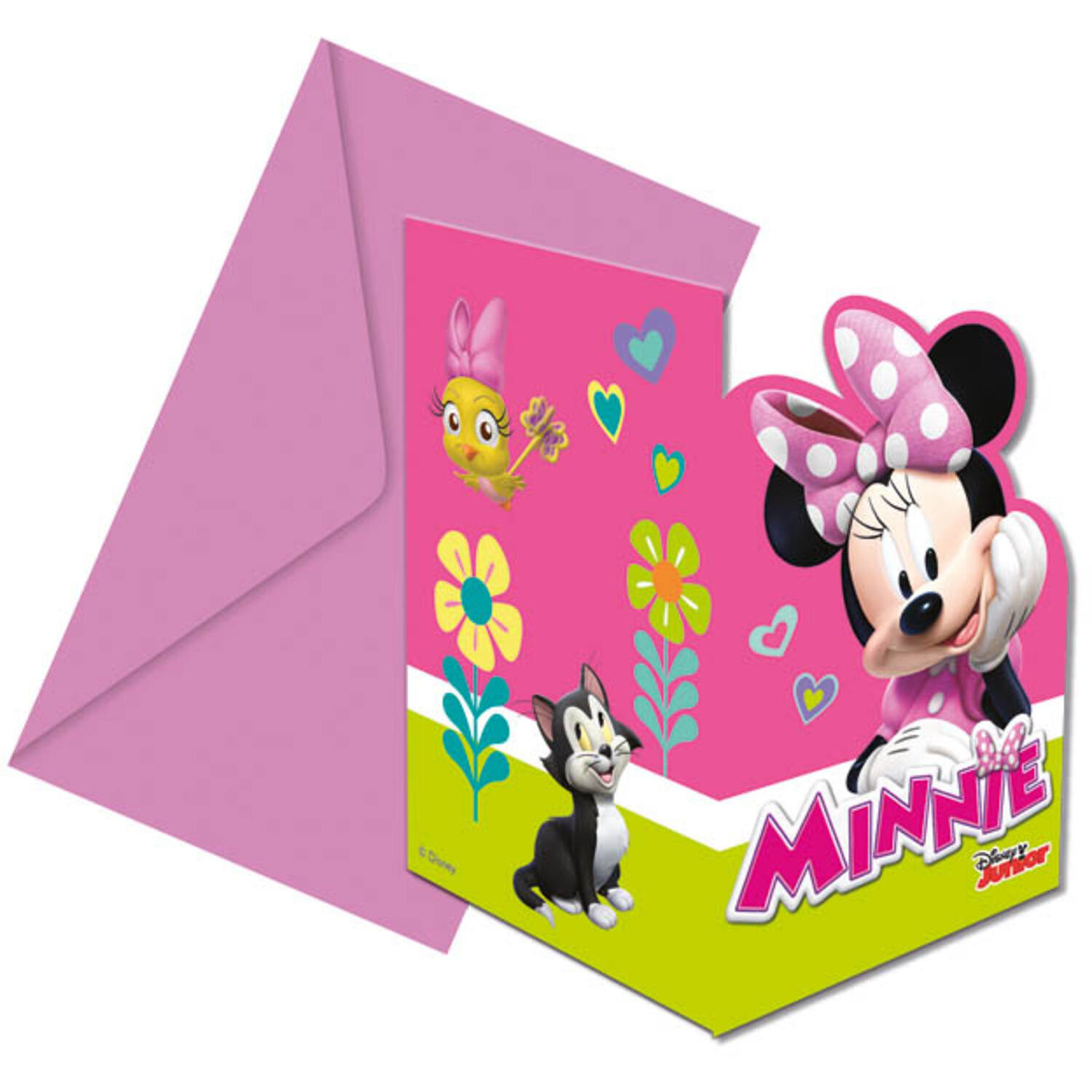 Minnie Mouse Happy Uitnodigingen (6st) afbeelding