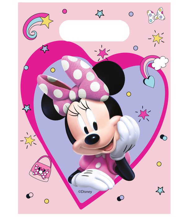 Traktatiezakjes Minnie Mouse Junior (6st)