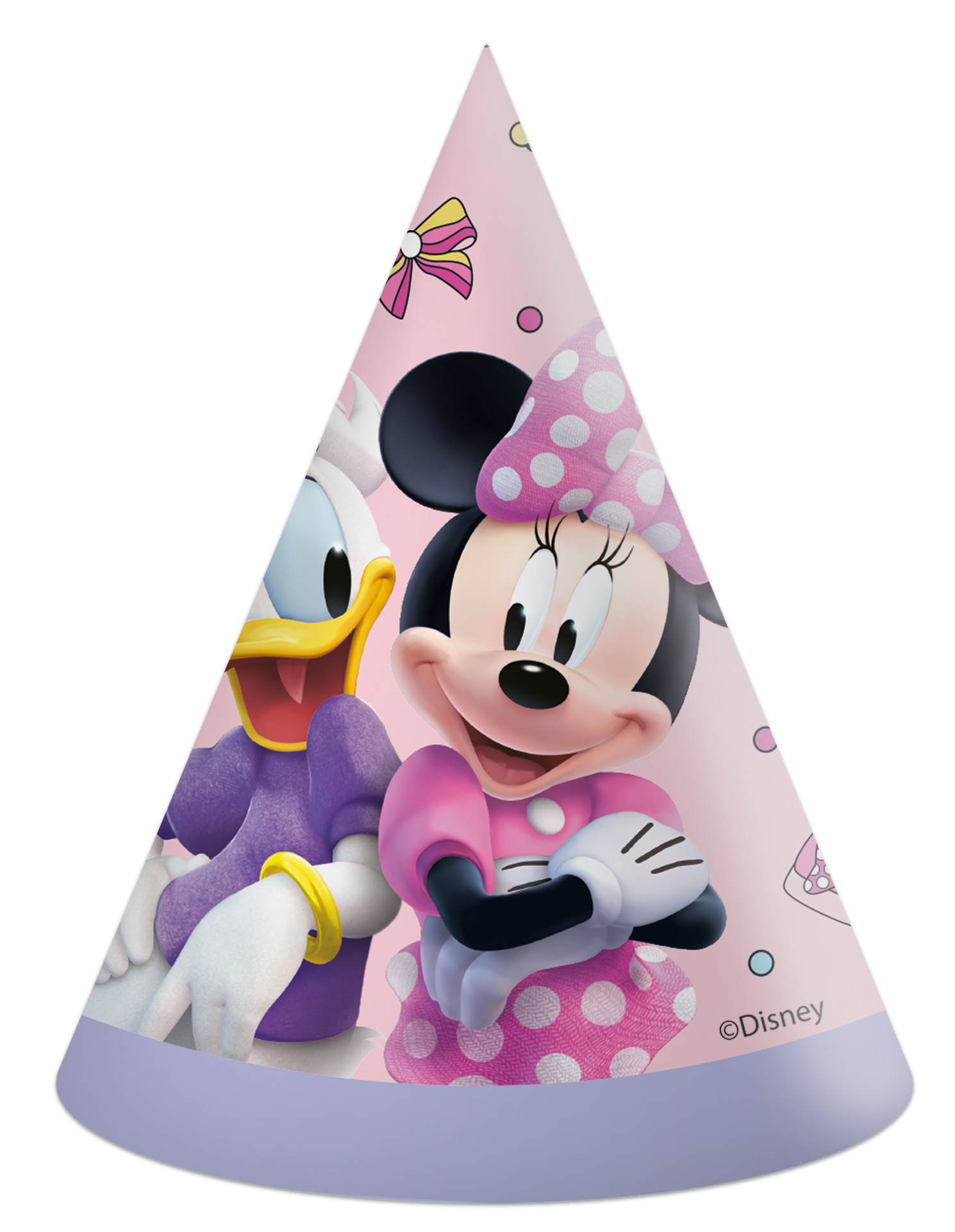 Feesthoedjes Minnie Mouse Junior FSC (6st) afbeelding