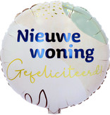 Folieballon 'Gefeliciteerd! Nieuwe Woning' (45cm)
