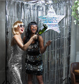 Pinata Zilverkleurige Ster (45cm)