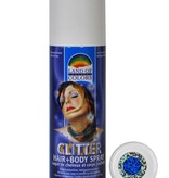Glitterspray Blauw voor lichaam & haar (125ml)