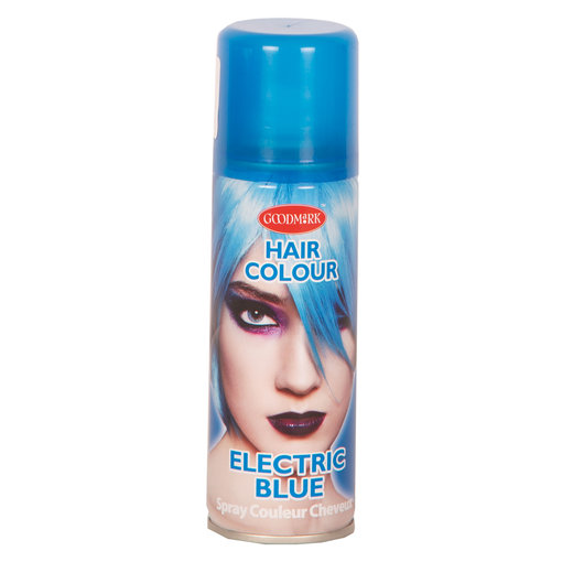 Haarspray fluor blauw