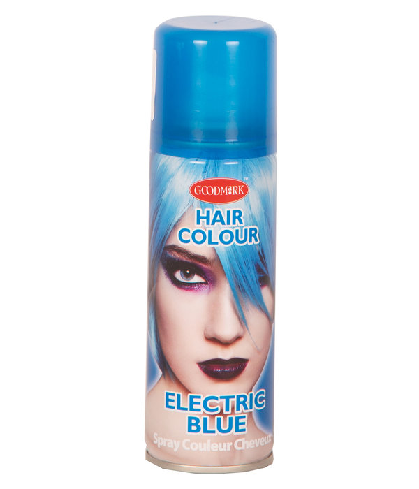 Haarspray fluor blauw