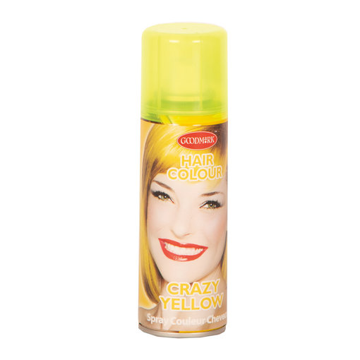 Haarspray fluor geel