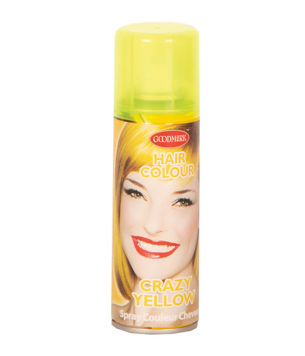 Haarspray fluor geel