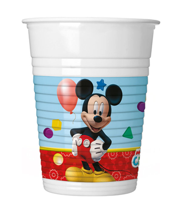 Bekers Mickey Mouse Clubhouse - 8 Stuks