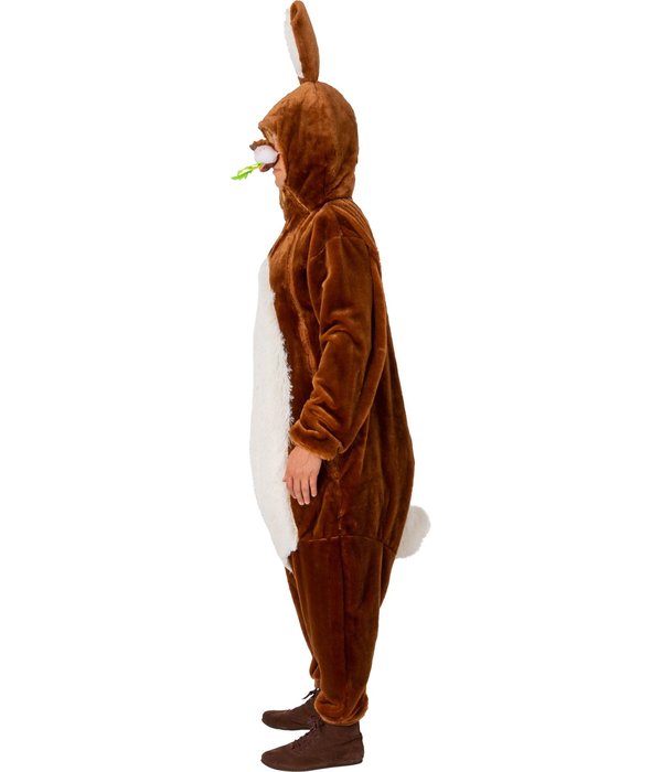 Paashaas Kostuum Rabby Unisex Bruin