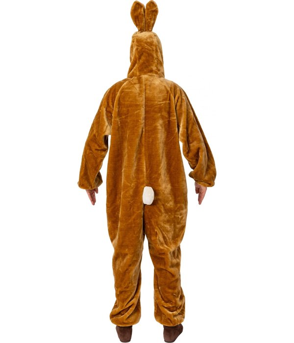 Paashaas Kostuum Rabby Unisex Bruin