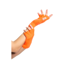 Vingerloze handschoenen oranje