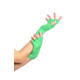 Vingerloze handschoen fluor groen
