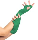 Vingerloze handschoenen groen