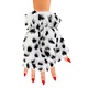 Vingerloze handschoenen pluche Dalmatiër