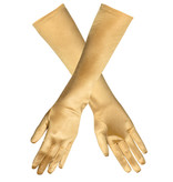 Handschoenen lang goud Monte Carlo