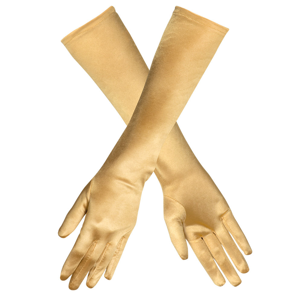 Handschoenen lang goud Monte Carlo afbeelding